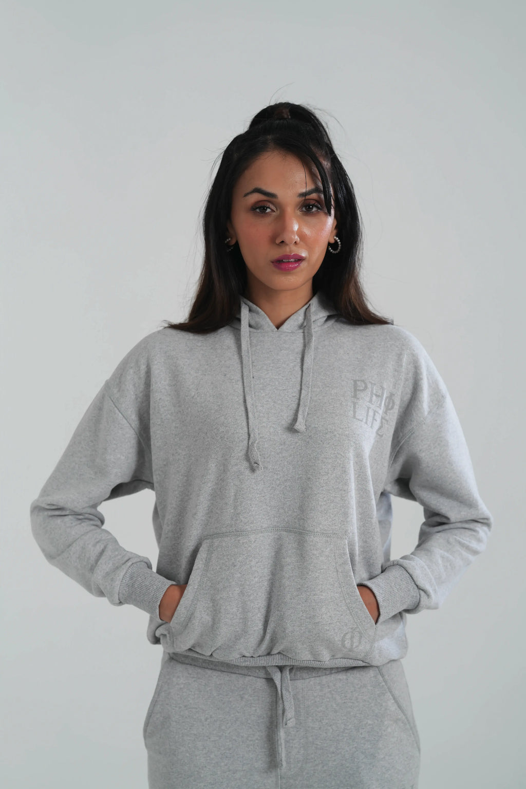 Women's Basic Hooded Jacket